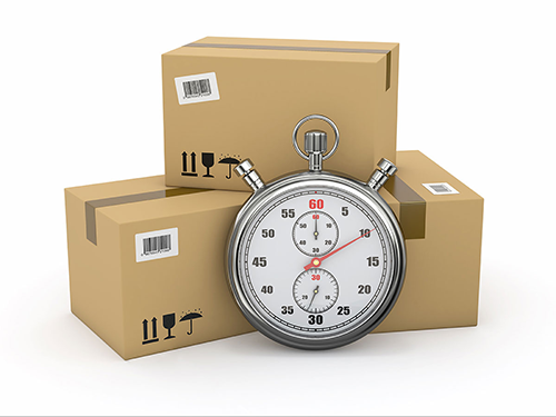 Cartons et chronomètre